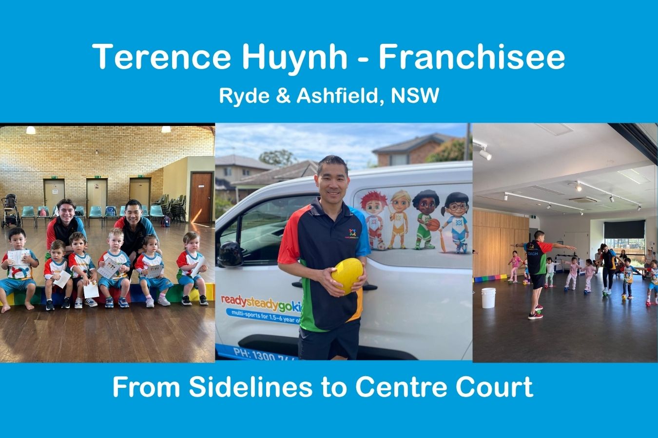 Primary image for From Sidelines to Centre Court: Terence Huynh's Ready Steady Go Kids Story article