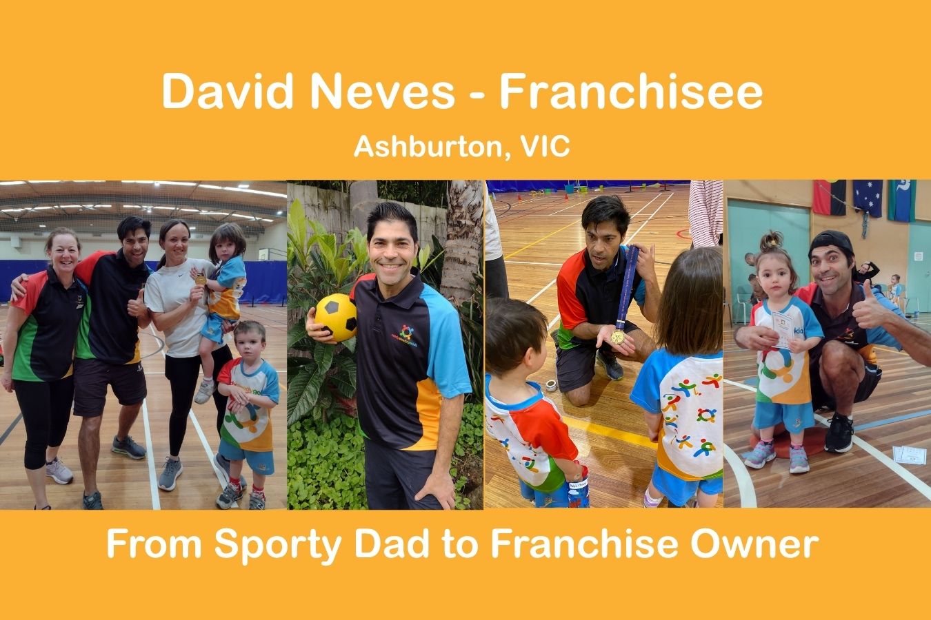 Primary image for From Sporty Dad to Franchise Owner: David Neves' Ready Steady Go Kids Story article