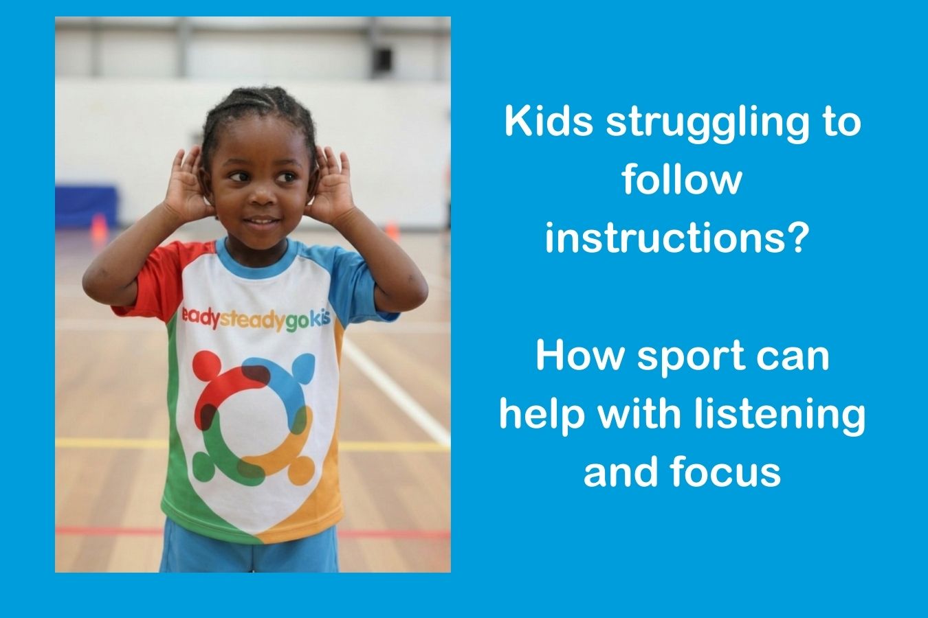 Primary image for Kids struggling to follow instructions? How sport can help with listening and focus article