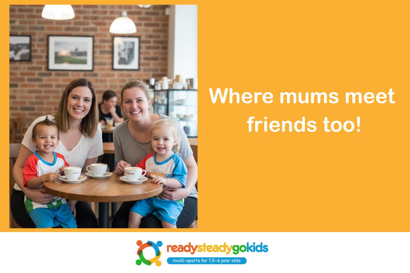 Primary image for Kids play sport, Mums bond: The RSGK Friendship Effect! article