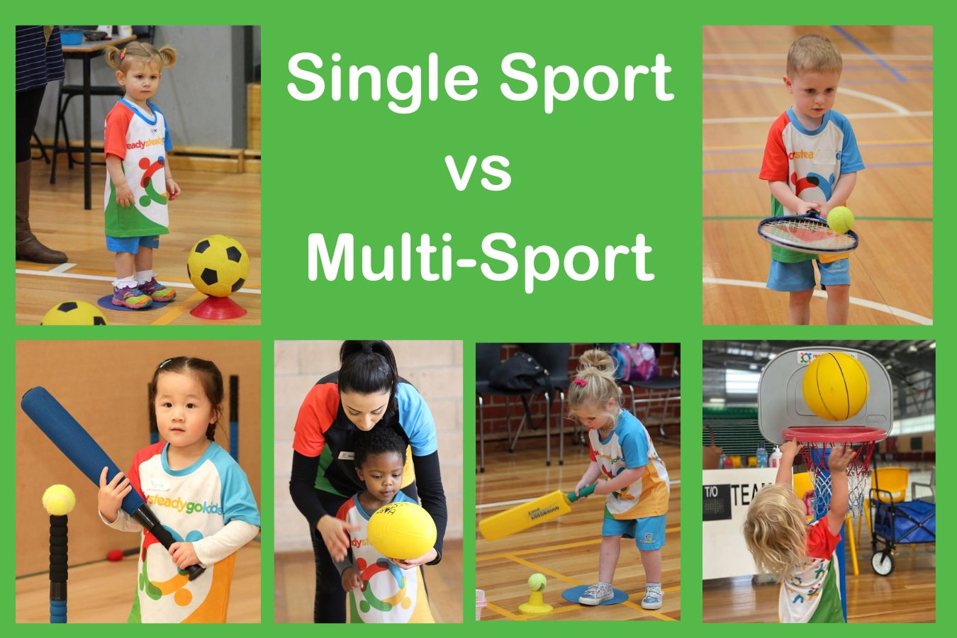 Primary image for The Single Sport v Multi-Sport choice for Toddlers & Preschoolers article