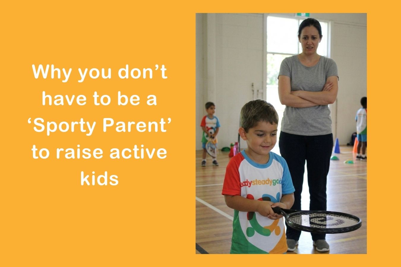 Primary image for Why you don't have to be a 'Sporty Parent' to raise active kids article