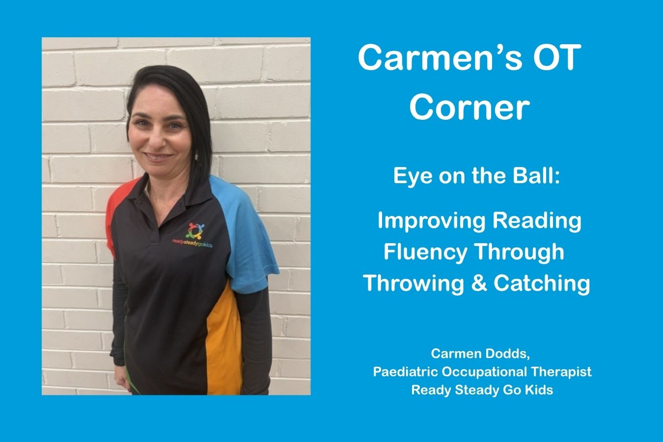 Primary image for Carmen's Corner: Eye on the Ball, Improving Reading Fluency Through Catching article