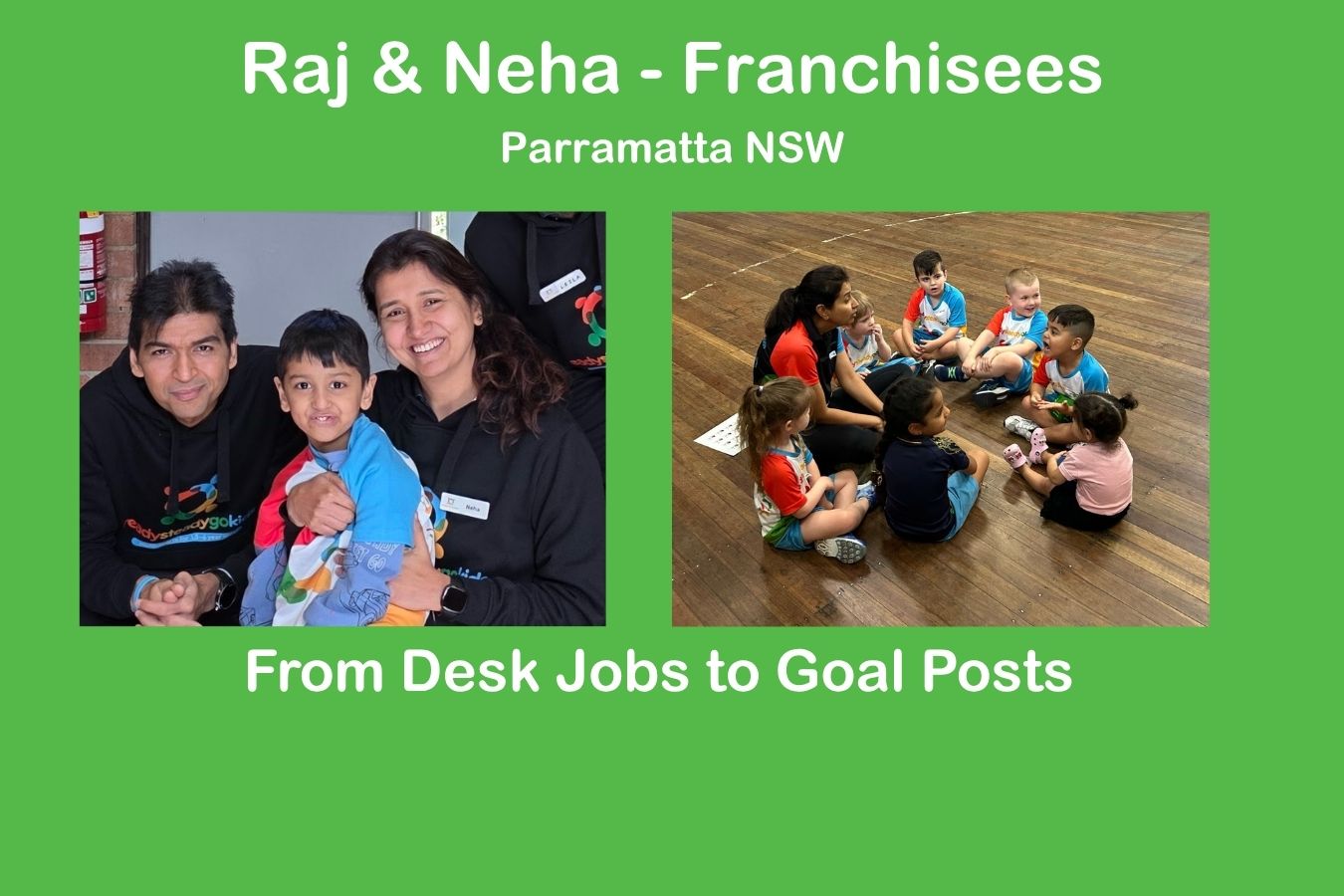 Primary image for From Desk Jobs to Goal Posts: The Inspiring Journey of Raj and Neha in Parramatta article